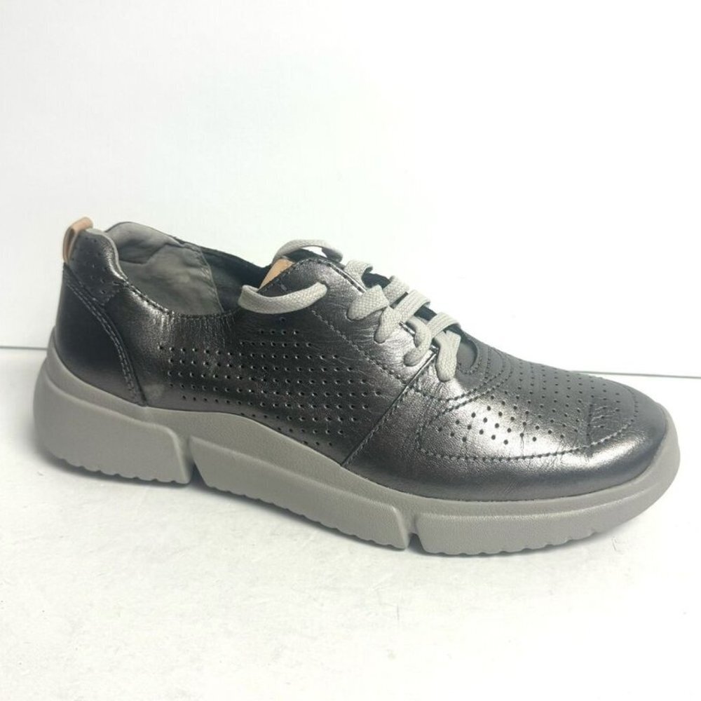 Rockport Womens R-Evolution Perf Sneaker Gray Size 8.5W
